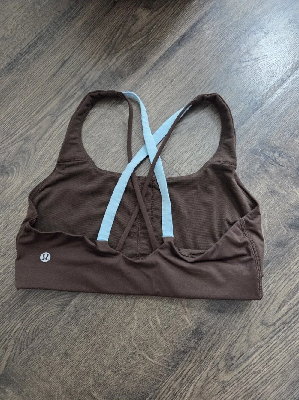 Lululemon Energy Bra Medium Support B-D Cups- Walnut Crunch Foam Cloud